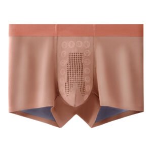 Double-Sided Nylon Men's Underwear, Breathable, Quick-Drying, Traceless, Invisible, Antibacterial Boxer Briefs