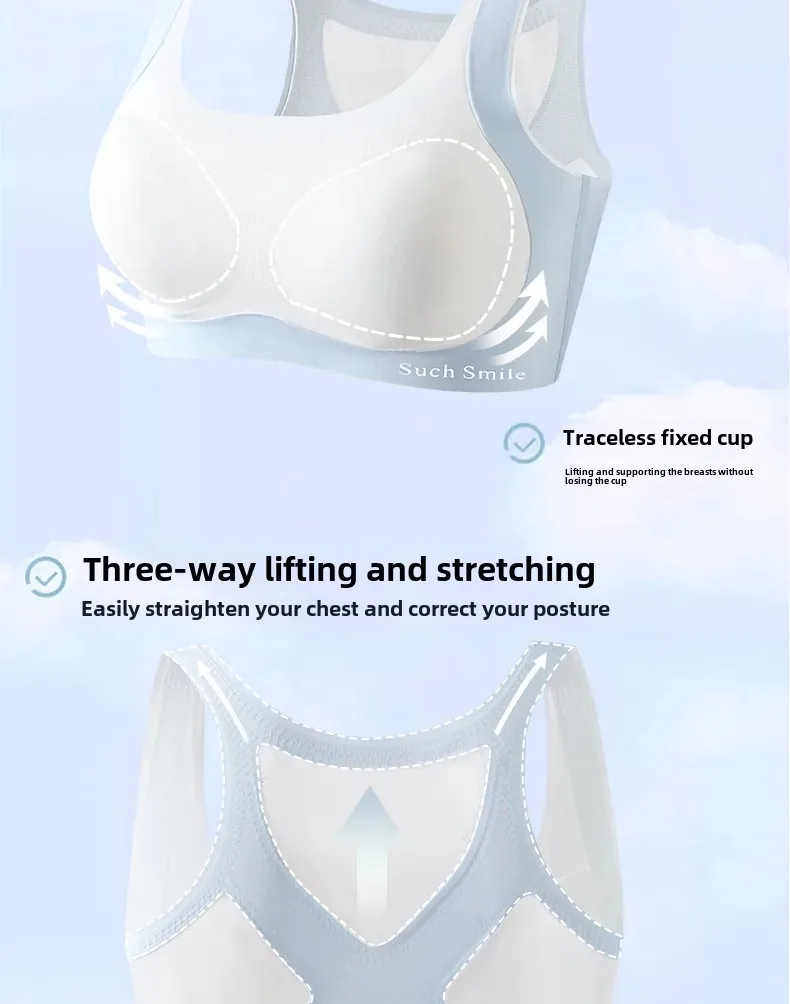 Junior Girls Sports Bra Full Cup Fixed Cup