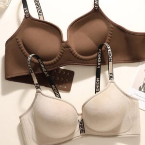 Velvet Push-Up Bra with Small Bust Enhancing Effect
