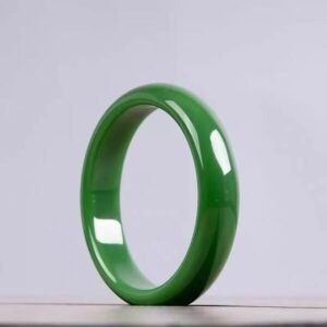 Green spring mountain 13mm Glass Bangle
