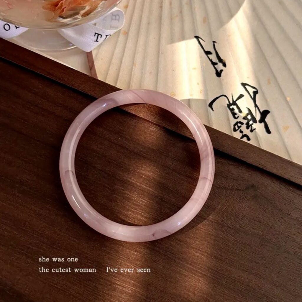 Jade Purple 10MM Glass Bangle