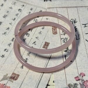 Rose Purple 06mm Glass Bangle